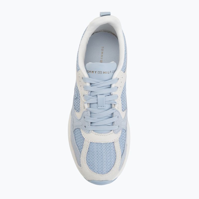 Дамски обувки Tommy Hilfiger Mix Material Runner brezzy blue/ecru 5