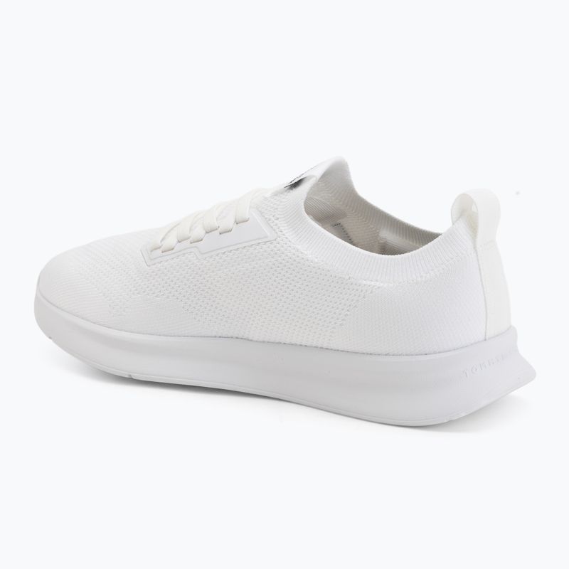Мъжки обувки Tommy Hilfiger Lightweight Knitted Runner white 3