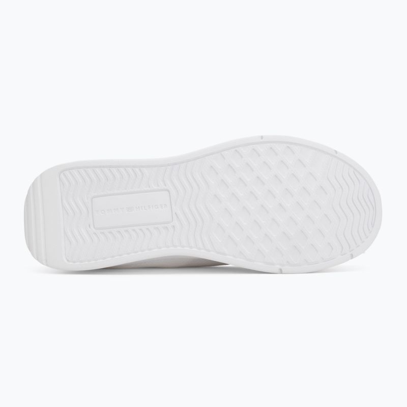 Мъжки обувки Tommy Hilfiger Lightweight Knitted Runner white 4
