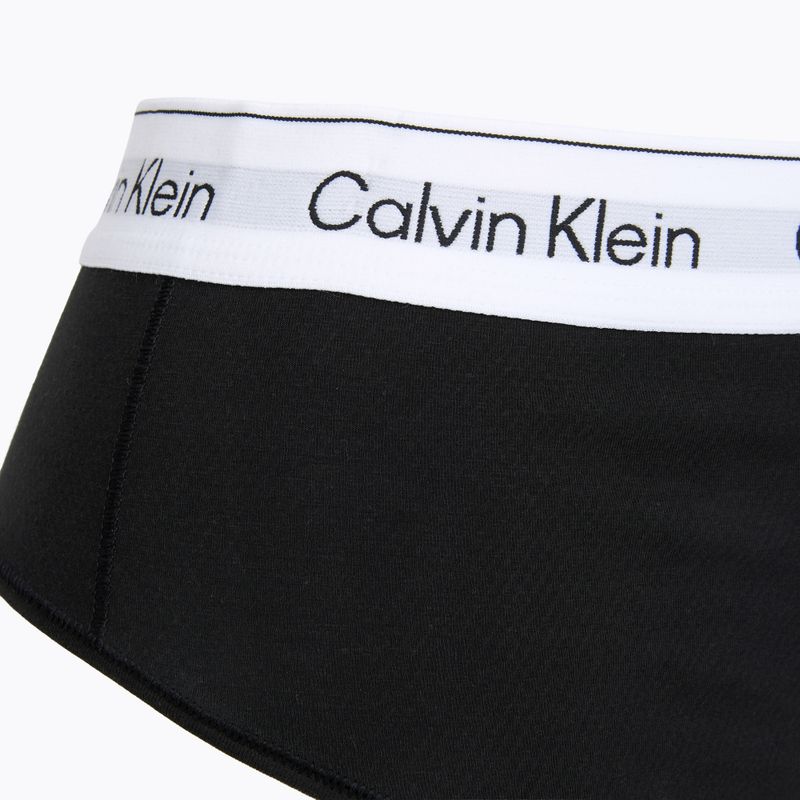Дамски бикини Calvin Klein LV00QF8283 Thong black 3