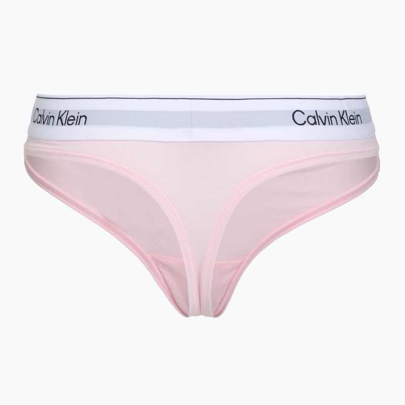 Дамски бикини Calvin Klein LV00QF8518 Thong cradle pink 2