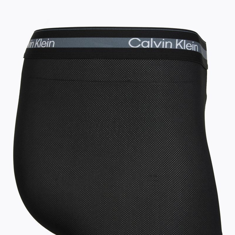 Мъжки боксерки Calvin Klein LV00NB4538 Boxer Brief Long black/black/black 3