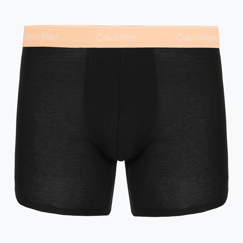Боксерки Calvin Klein LV00NB4394 Brief 3 чифта black w/darkest spruce wb/black w 5