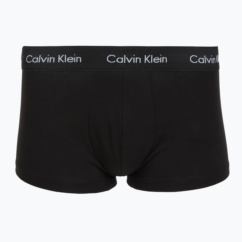 Боксерки Calvin Klein LV00NB4412 Low Rise Trunk 5 чифта black w plume wb/black w misty sage wb 6
