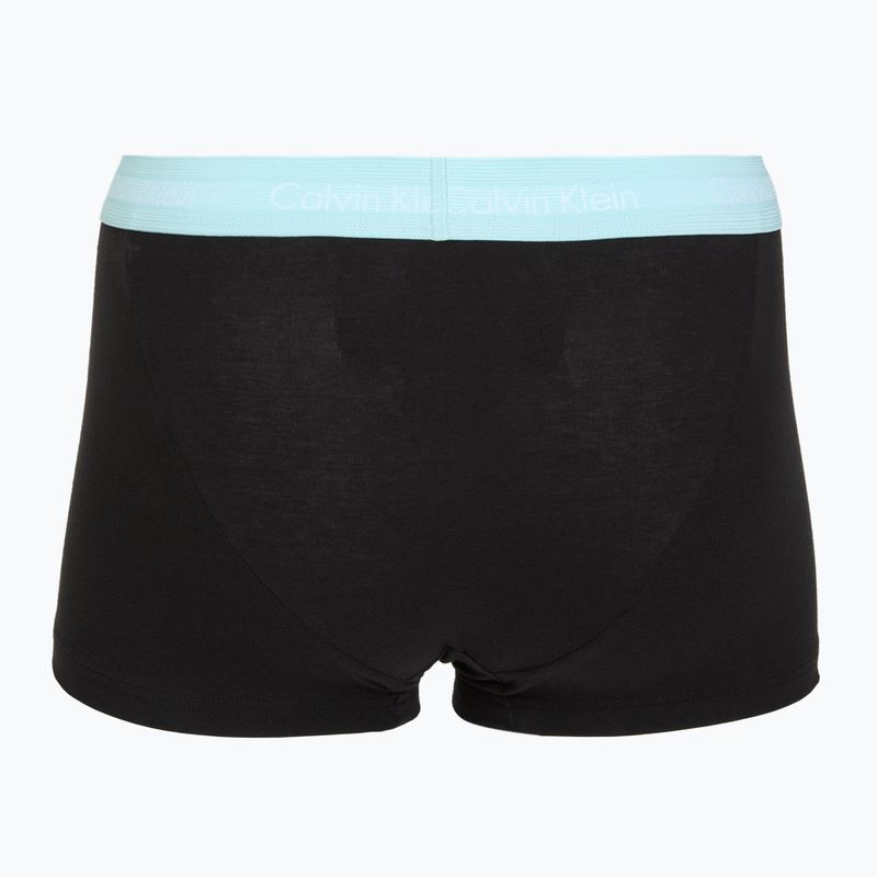 Боксерки Calvin Klein LV00NB4412 Low Rise Trunk 5 чифта black w plume wb/black w misty sage wb 7