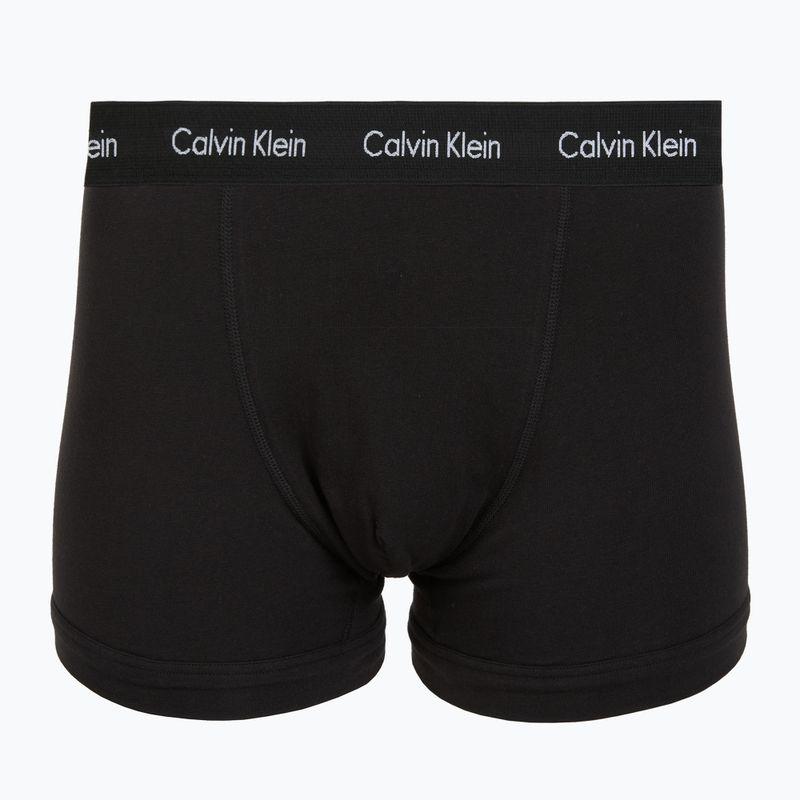 Мъжки боксерки Calvin Klein 0000U2662G Trunk 3 чифта black w plume wb/black w misty sag 4