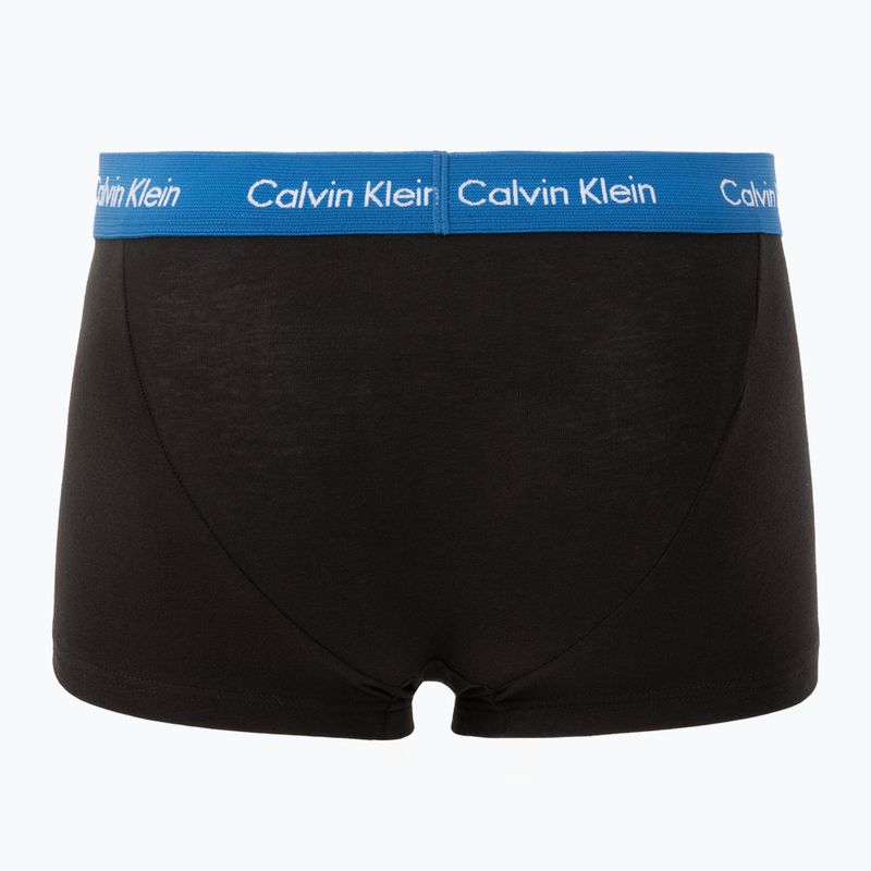 Боксерки Calvin Klein 0000U2664G Low Rise Trunk 3 чифта black/classic blue/black 3