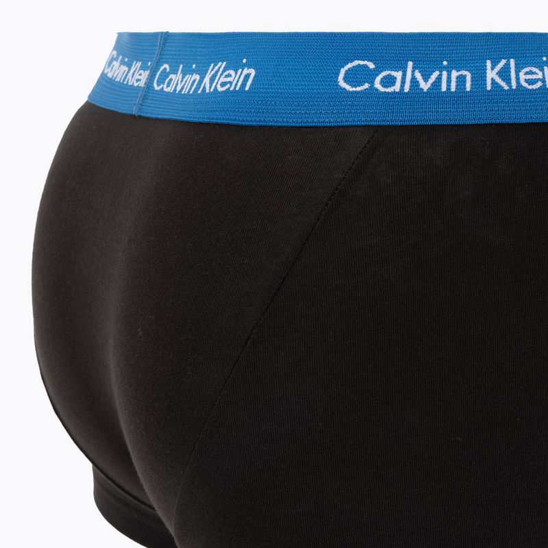 Боксерки Calvin Klein 0000U2664G Low Rise Trunk 3 чифта black/classic blue/black 4