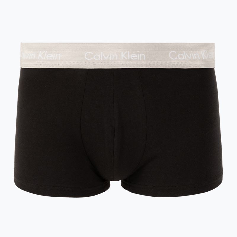 Боксерки Calvin Klein 0000U2664G Low Rise Trunk 3 чифта black/classic blue/black 5
