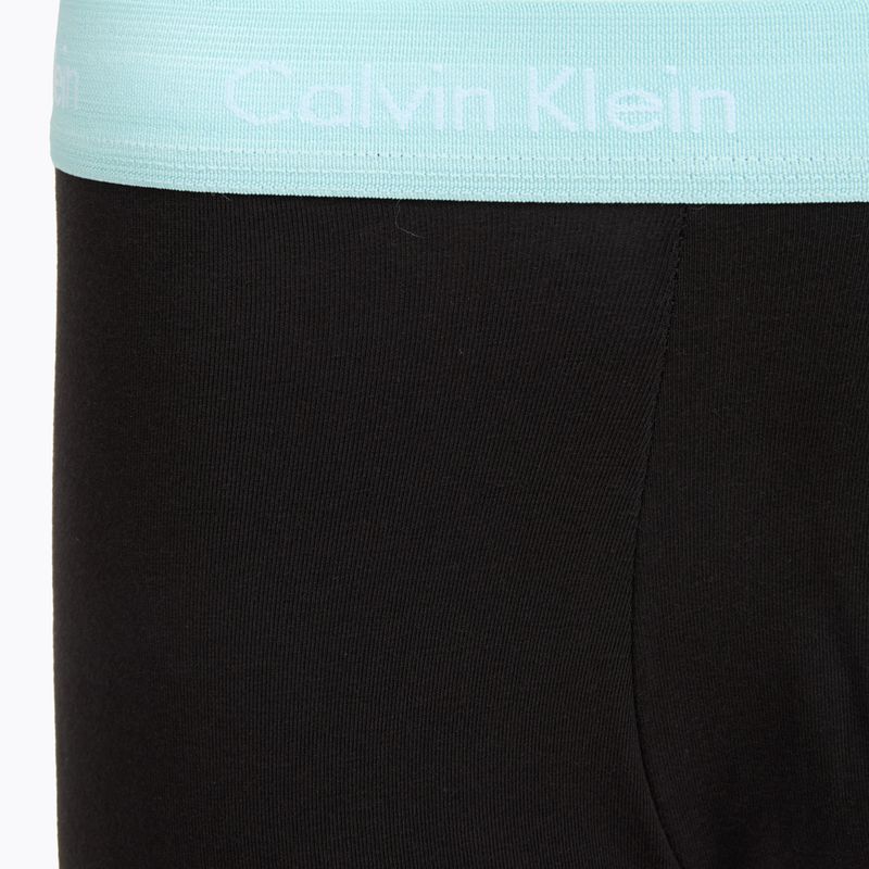 Мъжки боксерки Calvin Klein 0000U2664G Low Rise Trunk 3 pairs black in plume wb/ black in misty sag 4