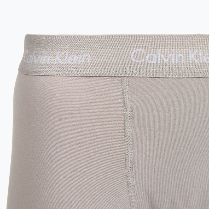 Мъжки боксерки Calvin Klein 0000U2662G Trunk 3 чифта classic blue/porpoise/black 6