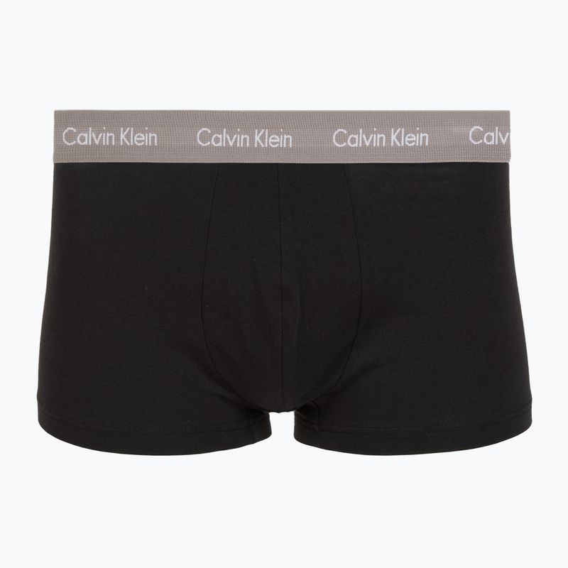 Боксерки Calvin Klein LV00NB4412 Low Rise Trunk 5 чифта black bodies with driftwood/moonlight 2