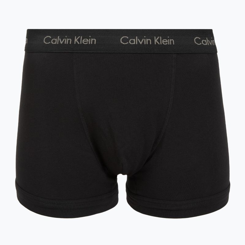 Мъжки боксерки Calvin Klein 0000U2662G Trunk 3 чифта black bodies and wbs with driftwood 5
