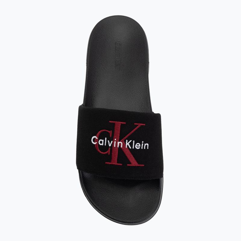 Мъжки чехли Calvin Klein YM0YM01393 Ess black/rhubarb 5