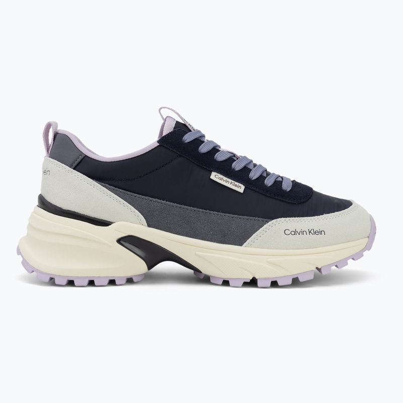 Дамски обувки Calvin Klein HW0HW03279 Hike Runner Nylon Mix blue nights/night owl/white 2