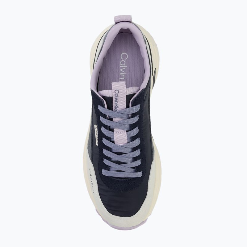 Дамски обувки Calvin Klein HW0HW03279 Hike Runner Nylon Mix blue nights/night owl/white 5