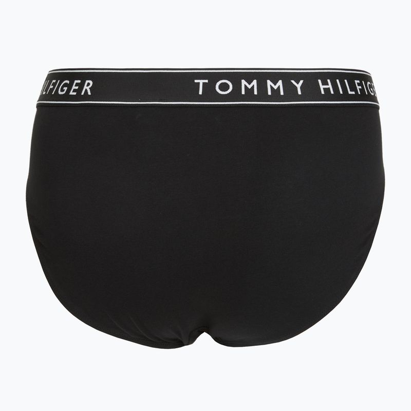 Мъжки слипове Tommy Hilfiher Cotton Brief 3 pack black/black/black 2
