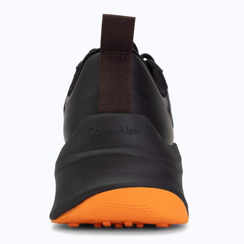 Мъжки обувки Calvin Klein Volumax Chunky Runner Trainers HM0HM02224 black/vivid tangerine 6