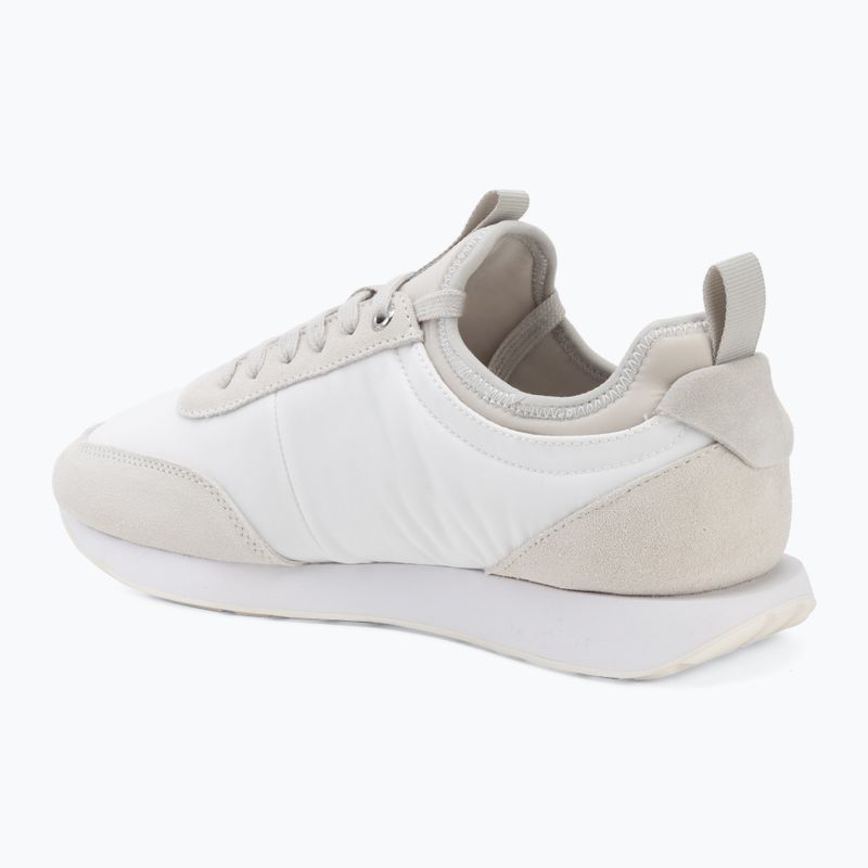 Мъжки обувки Calvin Klein YM0YM01414 Retro Runner Sock Laceup Mix mat bright white/light grey 3