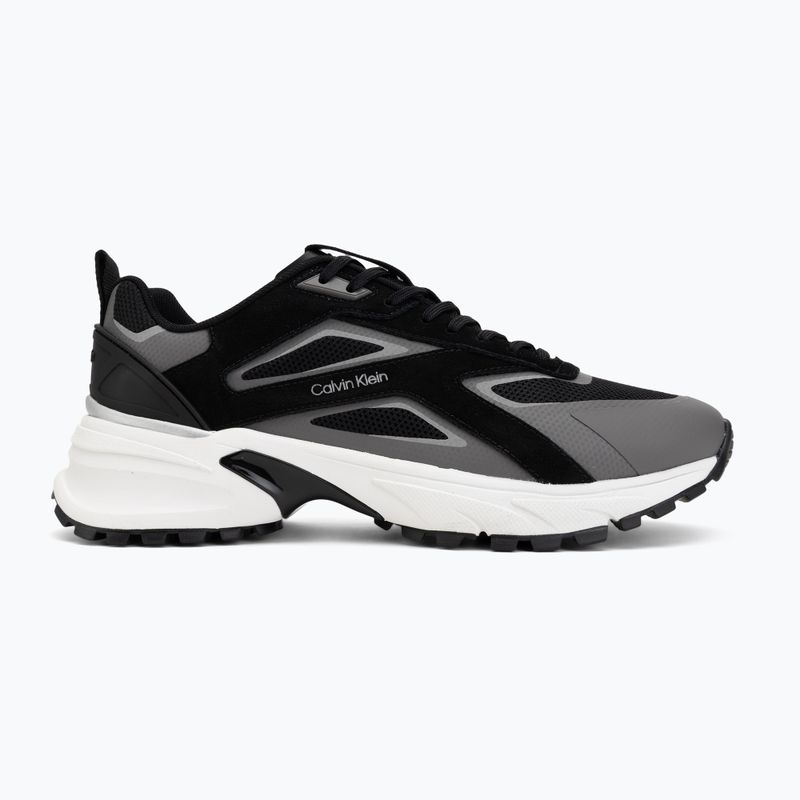 Мъжки обувки Calvin Klein HM0HM02220 Hike Runner Stripe Mix Nylon Suede black/granite road 2
