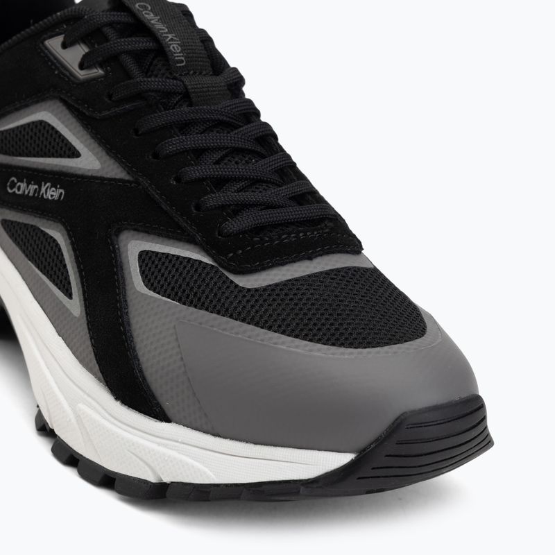 Мъжки обувки Calvin Klein HM0HM02220 Hike Runner Stripe Mix Nylon Suede black/granite road 7