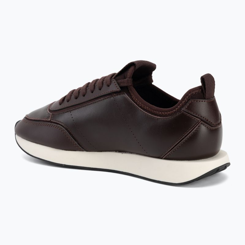 Дамски обувки Calvin Klein HW0HW03118 Retro Runner Sock PANL Leather Neo bordeaux 3