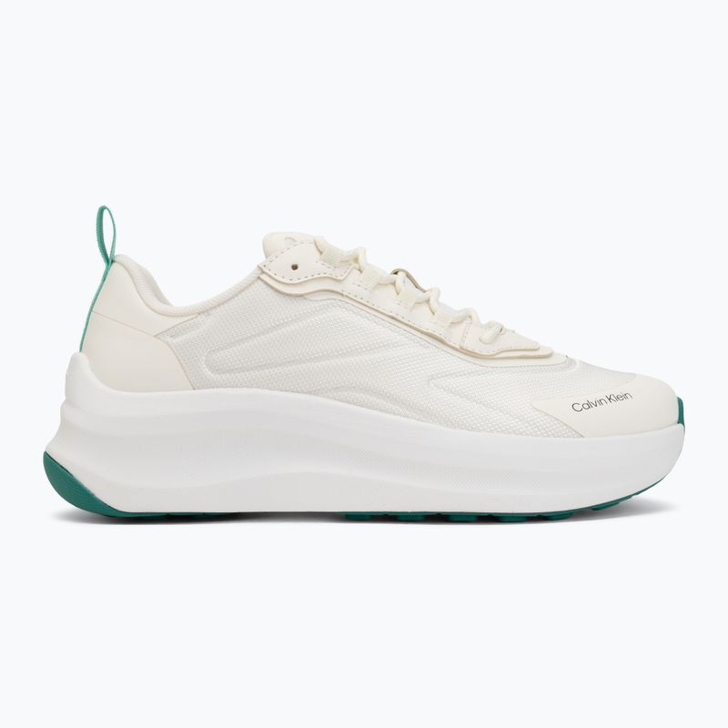 Мъжки обувки Calvin Klein Volumax Chunky Runner Trainers HM0HM02224 white/marshmallow/street green 2