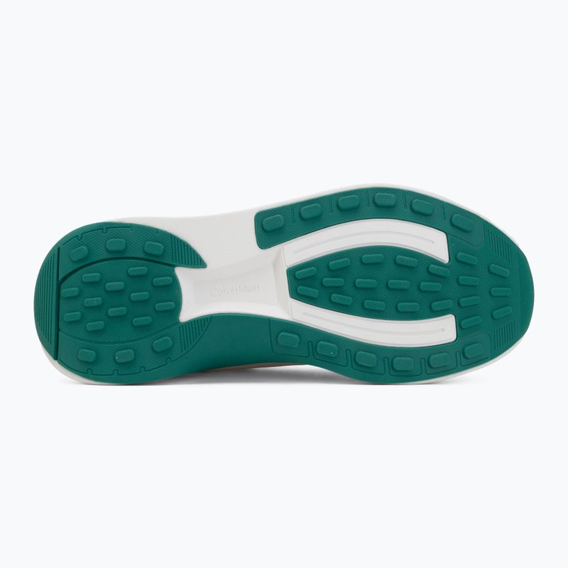Мъжки обувки Calvin Klein Volumax Chunky Runner Trainers HM0HM02224 white/marshmallow/street green 4