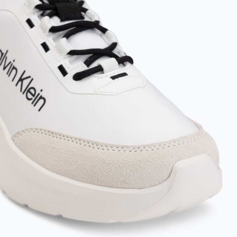 Дамски обувки Calvin Klein HW0HW03293 Light Eva Run Essential LAC Nylon Suede bright white/black 7