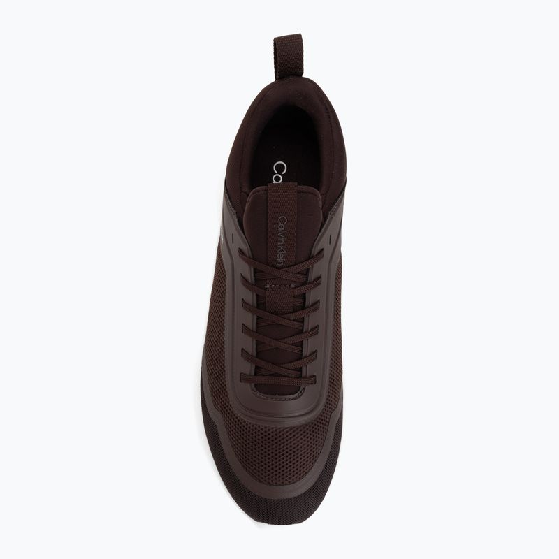 Мъжки обувки Calvin Klein HM0HM02164 Light Eva Run Lace Sock bordeaux 5