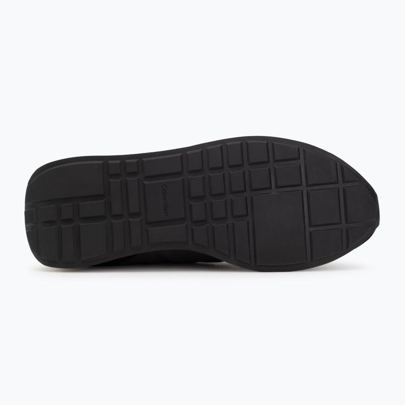 Мъжки обувки Calvin Klein HM0HM02212 Retro Runner Bans Leather Suede black/iron gate/amber gold 4