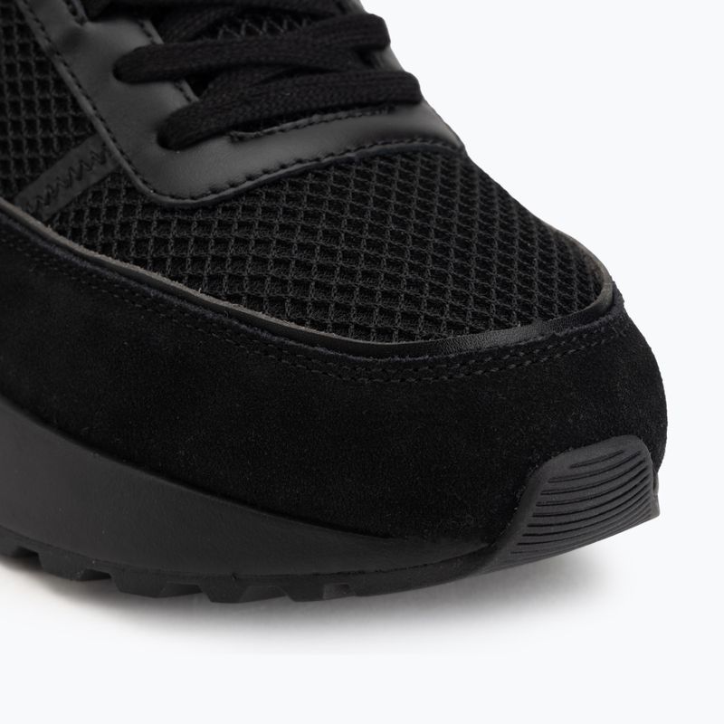 Мъжки обувки Calvin Klein HM0HM02215 City Runner Laceup Nylon Recycled Suede triple black 7