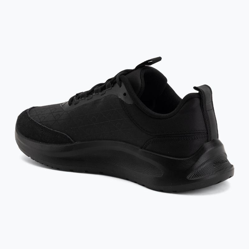 Мъжки обувки Calvin Klein HM0HM02343 Light Eva Runn Laceup AOP triple black 3