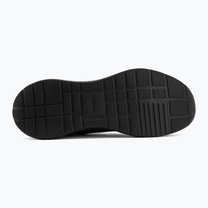 Мъжки обувки Calvin Klein HM0HM02343 Light Eva Runn Laceup AOP triple black 4