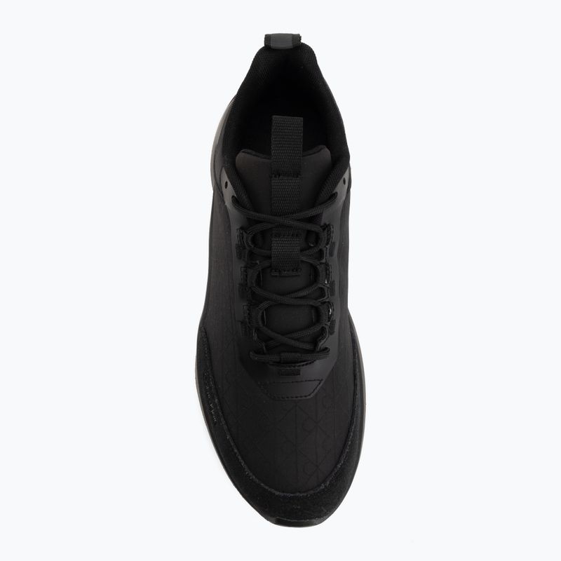 Мъжки обувки Calvin Klein HM0HM02343 Light Eva Runn Laceup AOP triple black 5
