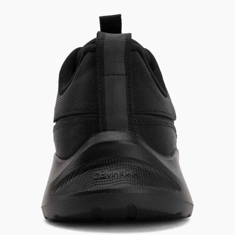 Мъжки обувки Calvin Klein HM0HM02343 Light Eva Runn Laceup AOP triple black 6