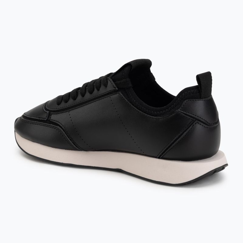 Дамски обувки Calvin Klein HW0HW03118 Retro Runner Sock PANL Leather Neo black/crystal grey 3