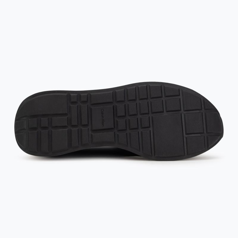 Дамски обувки Calvin Klein HW0HW03118 Retro Runner Sock PANL Leather Neo black/crystal grey 4