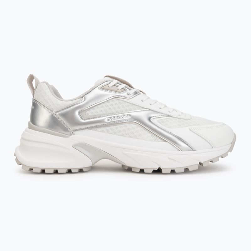 Мъжки обувки Calvin Klein HM0HM02341 Hike Runner Stripe Met Mix bright white/silver/light grey 2
