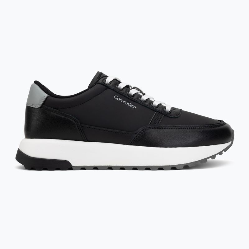 Мъжки обувки Calvin Klein HM0HM02214 City Runner Laceup Leather Mix black/granite road 2