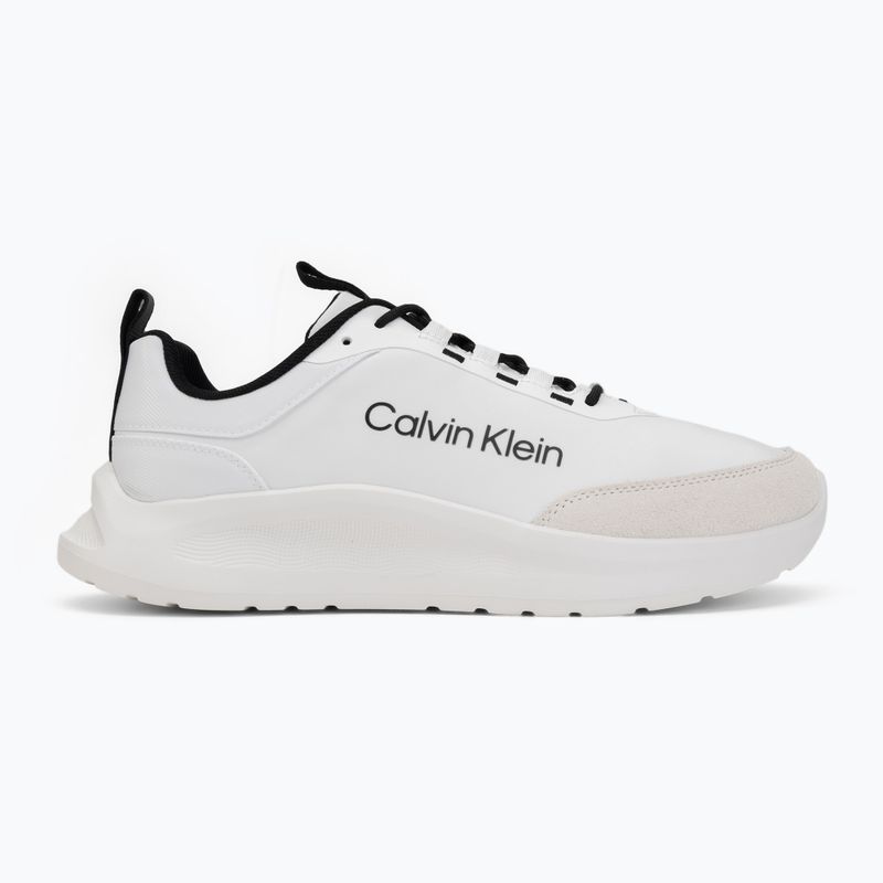 Мъжки обувки Calvin Klein HM0HM02342 Light Eva Runn Essential Laceup Nylon Suede bright white/black 2