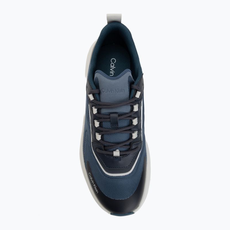 Мъжки обувки Calvin Klein Volumax Chunky Runner Trainers HM0HM02224 calvin navy/navy teal 5