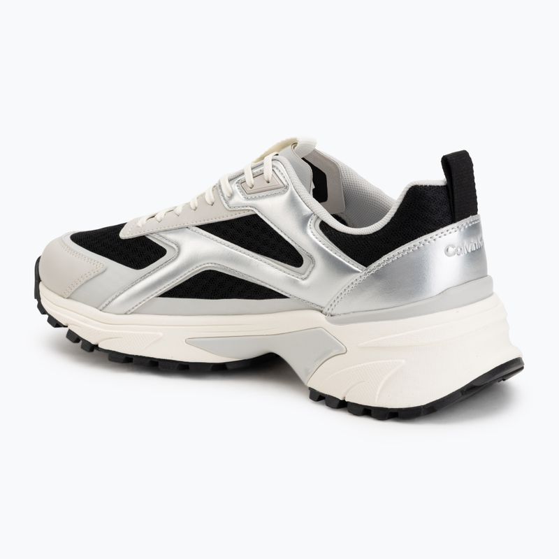 Мъжки обувки Calvin Klein HM0HM02341 Hike Runner Stripe Met Mix black/silver/light grey 3