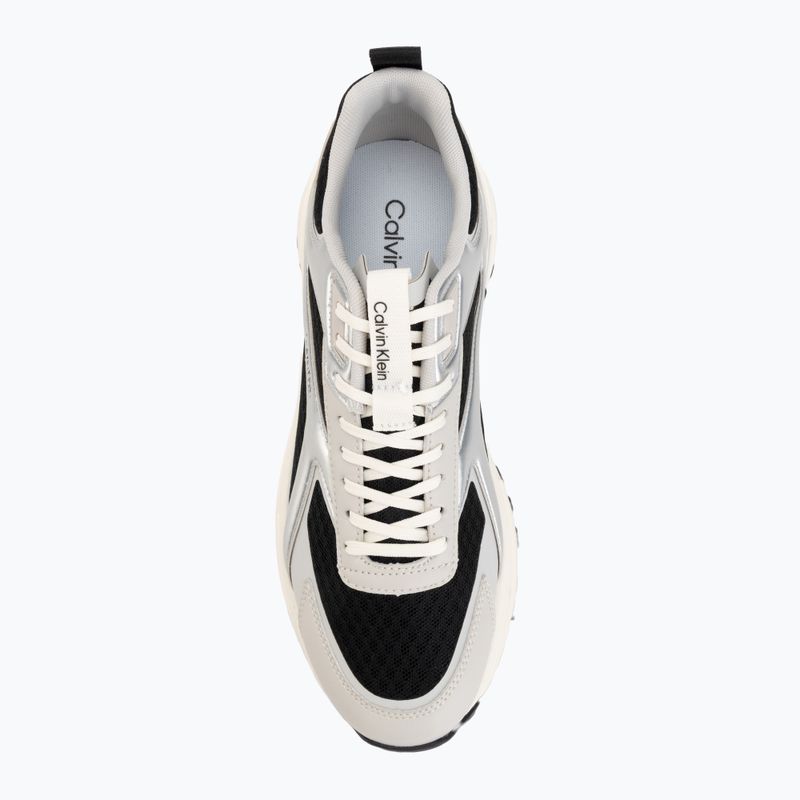 Мъжки обувки Calvin Klein HM0HM02341 Hike Runner Stripe Met Mix black/silver/light grey 5
