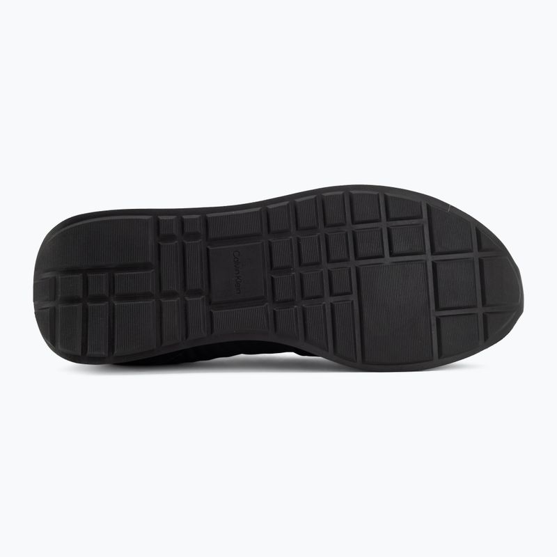 Мъжки обувки Calvin Klein YM0YM01414 Retro Runner Sock Laceup Mix matte black/bright white 4