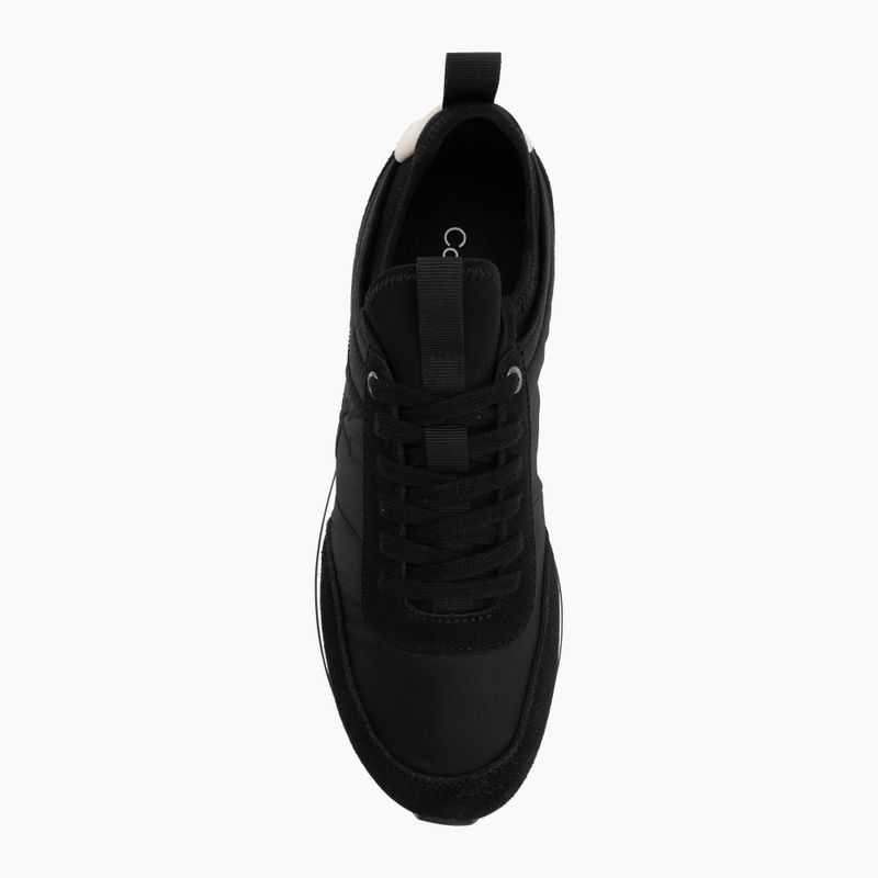 Мъжки обувки Calvin Klein YM0YM01414 Retro Runner Sock Laceup Mix matte black/bright white 5
