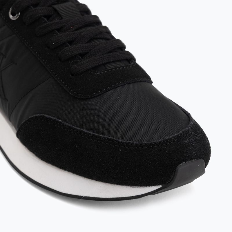 Мъжки обувки Calvin Klein YM0YM01414 Retro Runner Sock Laceup Mix matte black/bright white 7