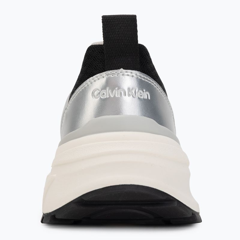 Дамски обувки Calvin Klein HW0HW03140 Hike Run Stripe Mesh Met black/silver/light grey 6