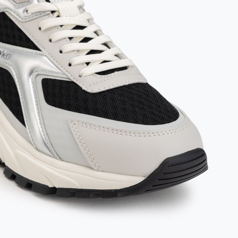 Дамски обувки Calvin Klein HW0HW03140 Hike Run Stripe Mesh Met black/silver/light grey 7