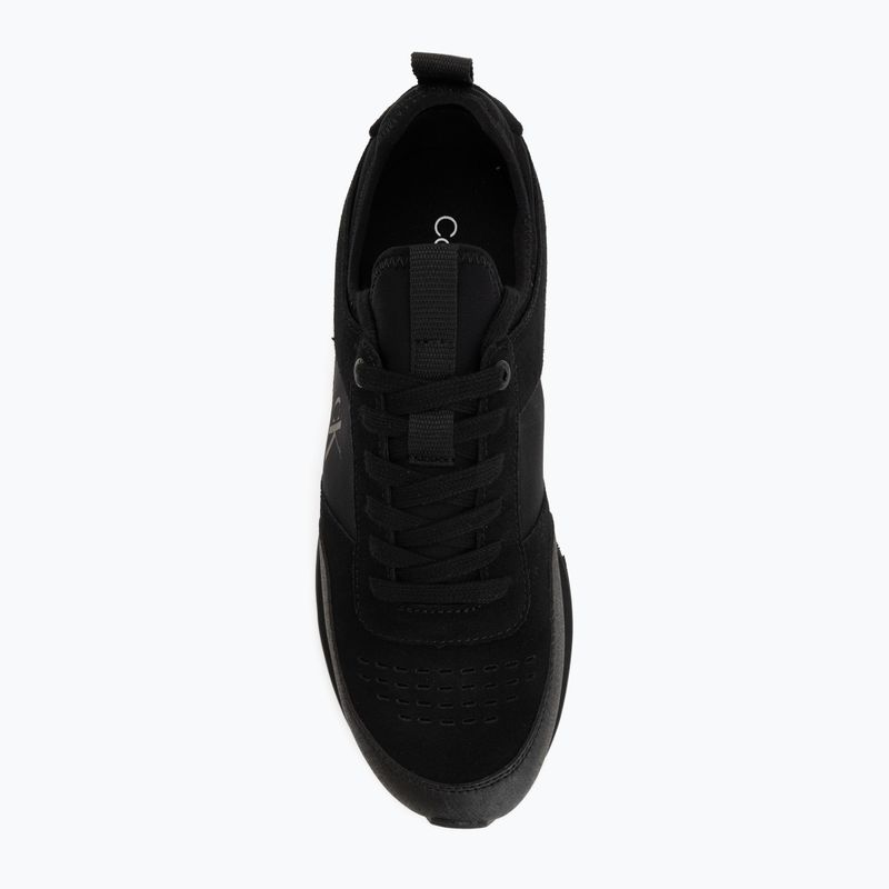 Мъжки обувки Calvin Klein HM0HM02305 Retro Runner Sock triple black 5